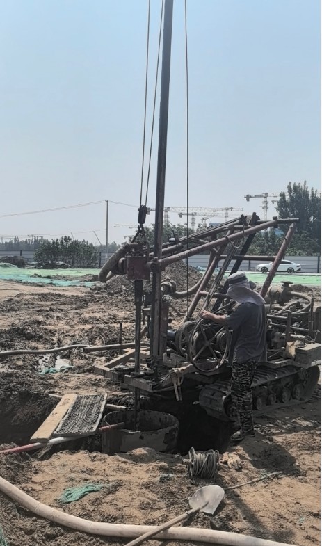 北京西城区工地打井